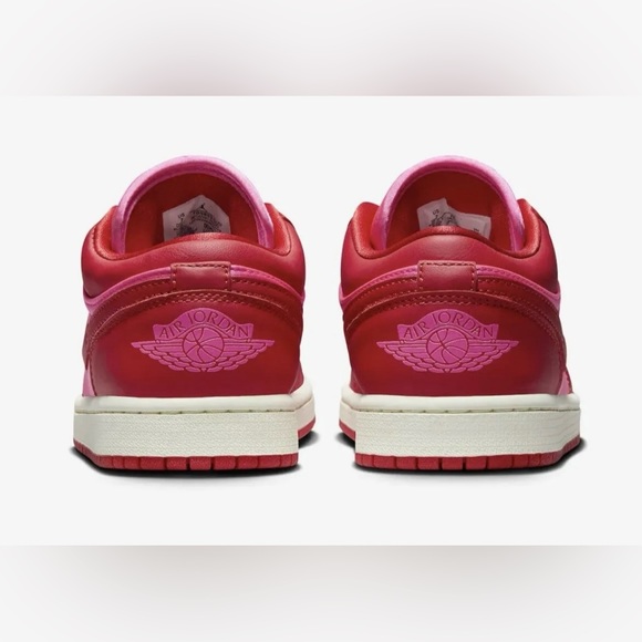 NEW Air Jordan 1 Low SE Pink Blast Valentines Day - Picture 5 of 10